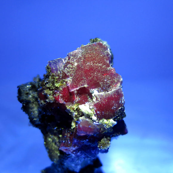 Red Fluorescence Fluorites from Mexico MFL02