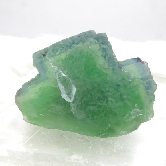 Heavily Modified Green Fluorite from Xianghualing XFL66