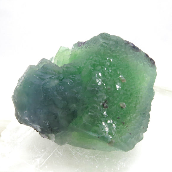 Heavily Modified Green Fluorite from Xianghualing XFL71