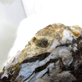 Golden Astrophyllite on Feldspar from Russia AS64
