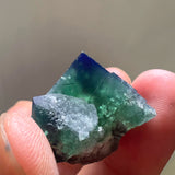 Gemmy Clear Naughty Gnome Fluorite From England FL402R