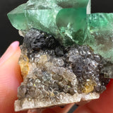 Gemmy Clear Naughty Gnome Fluorite From England FL421R