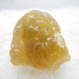 Stepped Growth Botryoidal Yellow Fluorite from China FL534