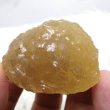 Stepped Growth Botryoidal Yellow Fluorite from China FL539