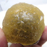 Stepped Growth Botryoidal Yellow Fluorite from China FL543