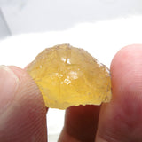 Stepped Growth Botryoidal Yellow Fluorite from China FL551