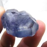 Glass-clear Fluorites with Wispy Phantoms from China FL563