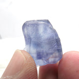Glass-clear Fluorites with Wispy Phantoms from China FL564