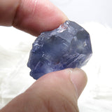 Glass-clear Fluorites with Wispy Phantoms from China FL591