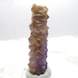 Iridescent Stacked Fluorite with Baryte and Calcite from China FL644