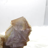 Iridescent Stacked Fluorite with Baryte and Calcite from China FL647