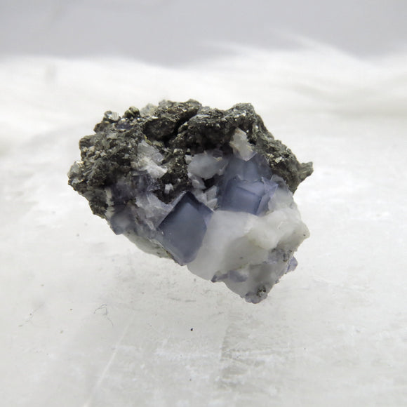 Dolomite-included “Porcelain Fluorite” from Yaogangxian FYGX133