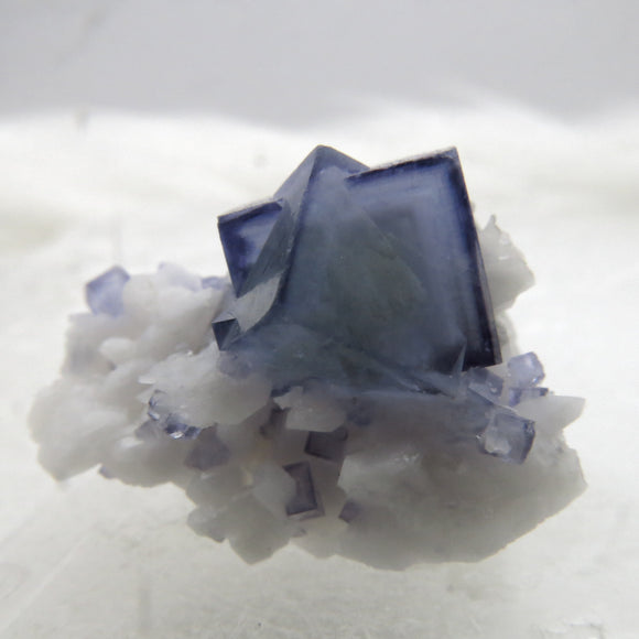 Dolomite-included “Porcelain Fluorite” from Yaogangxian FYGX141