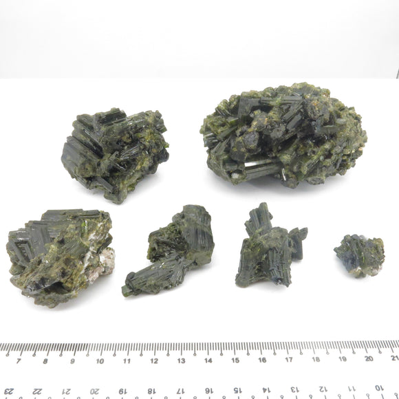 Natural Gemmy Green Tourmaline Cluster from Brazil [Wholesale Flat 1]