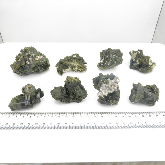 Natural Gemmy Green Tourmaline Cluster from Brazil [Wholesale Flat 3]