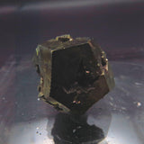 Iridescent Etched Pyrite with Mangano Bladed Calcite from Inner Mongolia IP21