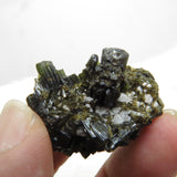 Natural Gemmy Green Tourmaline Cluster from Brazil TM83R